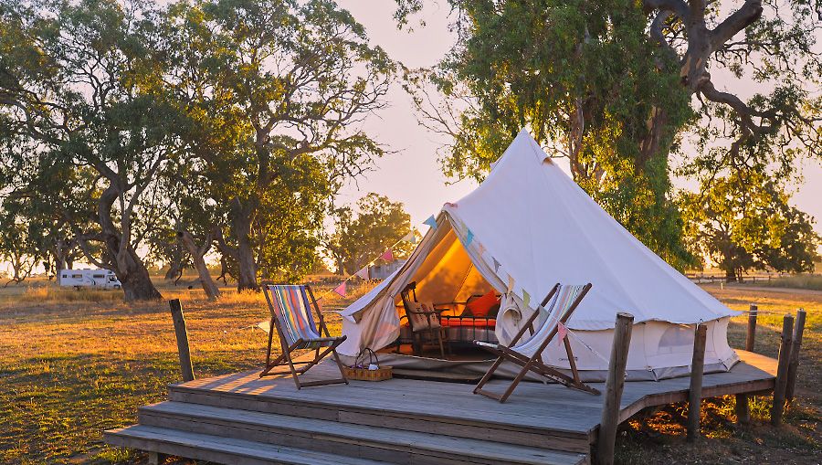 bellwether glamping tent